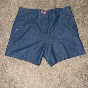 Isaac Mizrahi Denim Jean Shorts